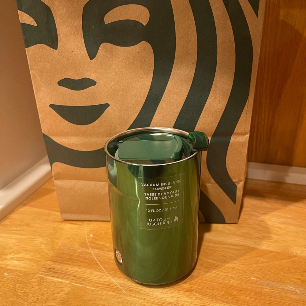 Holiday 2021 Limited Edition Stainless Vacuum Insulated Tumbler, Emerald Green